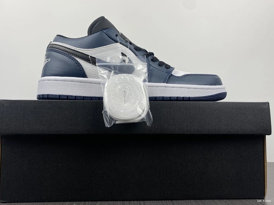 Dark Teal - Jordan 1 Low 553558-411 1109